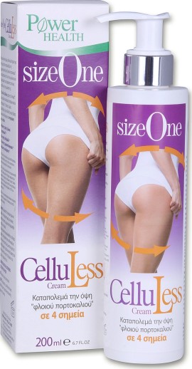 Power Health Size One Celluless Κρέμα για την Κυτταρίτιδα 200ml