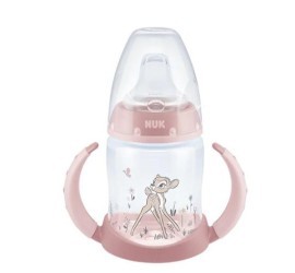 Nuk Εκπαιδευτικό Μπιμπερό με Λαβές First Choice 6m+ Disney Bambi 150ml 10.743.313