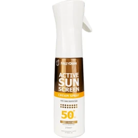 Frezyderm Active слънцезащитен спрей SPF50+ с оцветен златист тен 275 мл