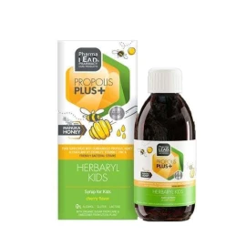 Pharmalead Propolis Herbaryl Kids, детски сироп за кашлица и болки в гърлото 200 мл