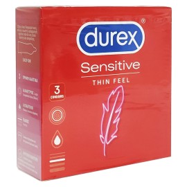 Durex Προφυλακτικά Sensitive 3τμχ