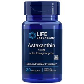 Life Extension Astaxanthin With Phospholipids 4mg 30caps