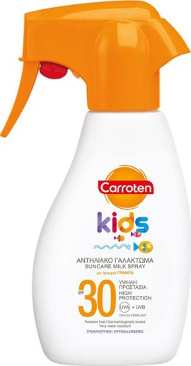 Carroten Kids Παιδικό Αντηλιακό Spray για Πρόσωπο & Σώμα SPF30 200ml