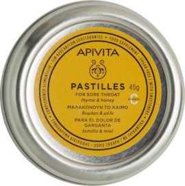 Apivita Pastilles Καραμέλες Μέλι & Θυμάρι 45gr