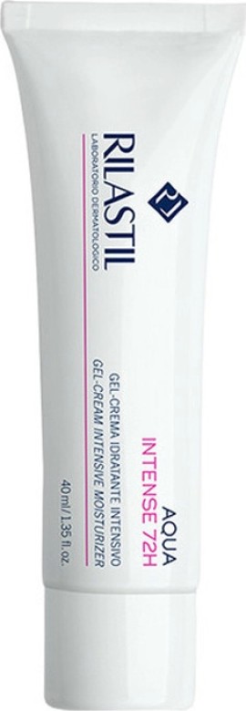Rilastil Aqua Intense 72ωρο Gel Προσώπου Ημέρας για Εντατική Ενυδάτωση με Υαλουρονικό Οξύ & Ceramides 40ml