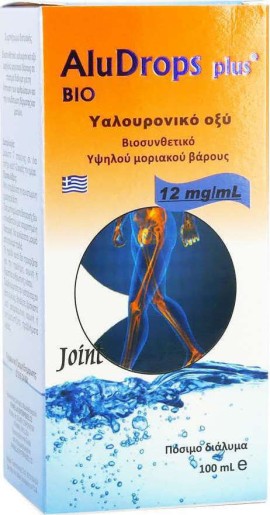 Medichrom Aludrops Plus Πόσιμο Υαλουρονικό Οξύ 50ml