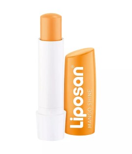 Liposan Lip Balm Mango Shine Βάλσμο χειλιών με Γεύση Μάνγκο  4.8gr