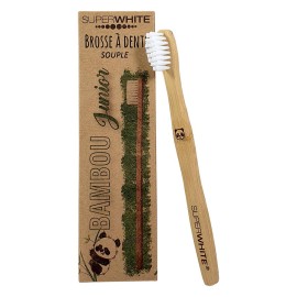 Superwhite Brush Bamboo Soft Junior Οδοντόβουρτσα Μπαμπού Μαλακή Παιδική 1τμχ