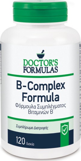 Doctors Formulas B-Complex Formula Φόρμουλα Συμπλέγματος Βιταμινών B 120tabs