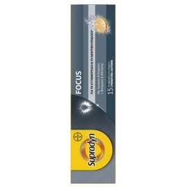 Supradyn Focus, Συμπλήρωμα Διατροφής Για Συγκέντρωση & Νοητική Επίδοση 15tabs Aναβράζοντα
