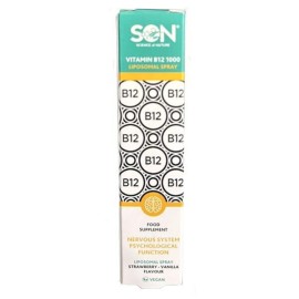 Science of Nature Liposomal Vitamin B12 Βιταμίνη σε Spray 1000mg, Φράουλα - Βανίλια 30ml