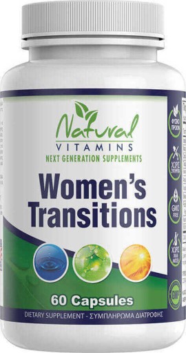Natural Vitamins Womens Transitions Βοήθημα για την Εμμηνόπαυση 60caps