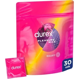Презервативи Durex Pleasuremax с райета и точки 30 броя