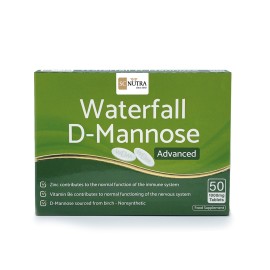 Waterfall D-Mannose 1000mg Μαννόζη για την Υγεία του Ουροποιητικού 50tabs