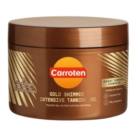 Carroten Gold Shimmer Αντηλιακό Gel Ιριδίζον Gel για το Σώμα για Έντονο Μαύρισμα SPF50 150ml