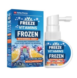 Freeze Vitamins Frozen Mitochondrial Energy Spray, Πολυβιταμινούχος Φόρμουλα σε Σπρέϊ 30ml