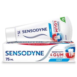 Sensodyne Sensitivity & Gum Οδοντόκρεμα για Ευαίσθητα Δόντια & Ουλίτιδα Caring Mint 75ml