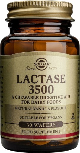 Solgar Lactase 3500 Λακτάση 30 μασώμενες ταμπλέτες