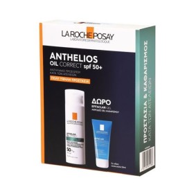 La Roche Posay PROMO 2024 με Anthelios Oil Correct SPF50+ Αντηλιακό Προσώπου Κατά των Ατελειών 50ml & ΔΩΡΟ Effaclar Gel 10ml