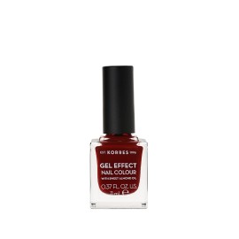 KORRES GEL EFFECT NAIL COLOUR 59 Wine Red 11mL