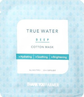 Thank You Farmer True Water Deep Cotton Mask Υφασμάτινη Μάσκα Προσώπου 25ml