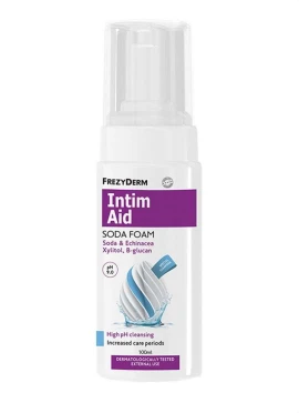 Frezyderm Intim Aid Soda Foam Ph9.0 Почистваща пяна за чувствителни зони 100 мл