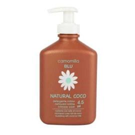 Camomilla Blu Natural Coco pH 4.5 Почистващ флуид с кокосово мляко против раздразнения 300 мл