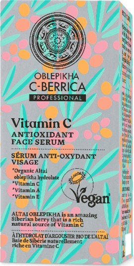 Natura Siberica Oblepikha C-berrica Professional Face Serum Αντιγηραντικός Ορός Προσώπου με Βιταμίνη C 30ml
