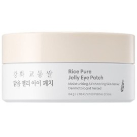 Thank You Farmer Rice Pure Jelly Eye Patch Eπιθέματα Ματιών με Νιασιναμίδη για Ενυδάτωση & Αναζωογόνηση, 60τμχ