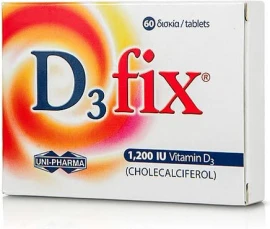 D3 фикс 1200i.u. 60 таблетки