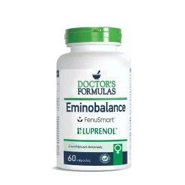 Хранителна добавка за метаболитна подкрепа на Doctors Formulas Eminobalance за менопауза, 60 капсули