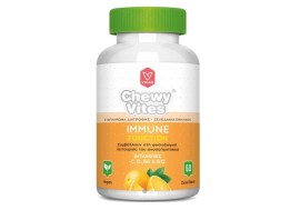 Chewy Vites Adults Immune Function Φόρμουλα για την Ενίσχυση του Ανοσοποιητικού Πορτοκάλι 60 ζελεδάκια