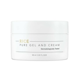 Thank You Farmer Rice Pure Gel and Cream Θρεπτική Ενυδατική Κρέμα με Εκχύλισμα Ρυζιού 80ml