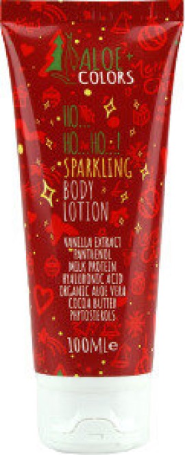 ALOE+COLORS Christmas HoHoHo! Sparkling Body Lotion 100ml