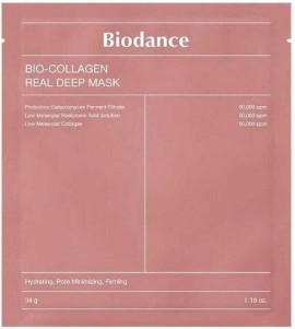 Biodance Bio Collagen Firming Real Deep Mask Set Συσφυκτική Μάσκα Νύχτας Hydrogel με Κολλαγόνο που γίνεταιι Διάφανής 1τμχ