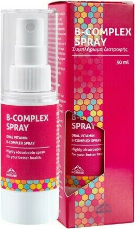 Nordaid B-Complex+Β12 Spray για Υπογλώσια Χρήση σε μορφή Σπρέϊ 30ml