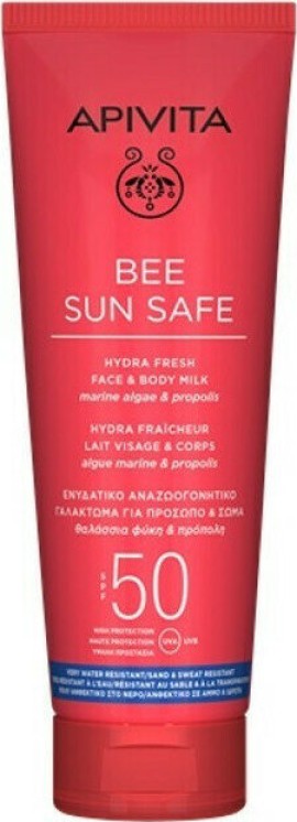 Apivita Bee Sun Safe Hydra Fresh Face & Body Milk SPF50 200ml