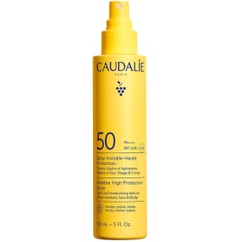 Caudalie Sun Care Invisible High Protection Spray Αντηλιακό Προσώπου και Σώματος SPF50 σε Spray 150ml