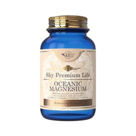 Sky Premium Life Oceanic Mangesium Συμπλήρωμα Μαγνησίου με Βιταμίνη B6 60caps