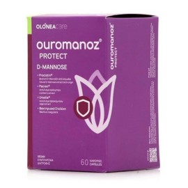 Olonea Ouromanoz Protect D-Mannose Φόρμουλα για το Ουροποιητικό 60 φυτικές κάψουλες