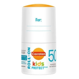 Carroten Kids Protect Водоустойчив детски слънцезащитен стик Protect Plus за лице и тяло от 3 години SPF50 50 мл