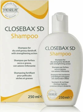 Synchroline Closebax SD Shampoo Шампоан за коса с мазна и суха пърхот 250 мл