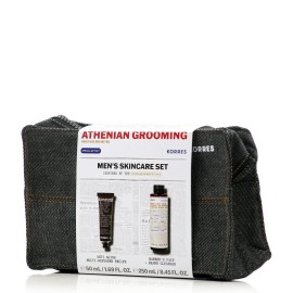 KORRES Athenian Grooming PROMO 2026 με Ανδρική Αντιγηραντική Κρέμα 50ml + Barbers Face & Beard Cleanser Καθαριστικό Για Πρόσωπο Και Γένια 250ml