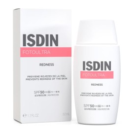 Isdin Fotoultra Redness Αντηλιακό Προσώπου για Ευαίσθητο Δέρμα και Πρόληψη της Ερυθρότητας SPF50+ 50ml
