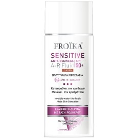 Froika Sensitive Anti-Redness A-R Fluid Sunscreen Αντηλιακό Προσώπου για Ευαίσθητο Δέρμα με Τάση Ροδόχρου Ακμής με Χρώμα Tinted SPF50+ 50ml