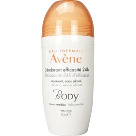 Avene Deodorant Efficacite 24h Дезодорант за тяло рол-он за 24-часова ефективност, 50 мл