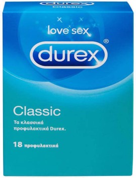 Durex Προφυλακτικά Classic 18τμχ