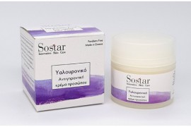 Sostar Αντιγηραντική κρέμα προσώπου με υαλουρονικό οξύ 50ml