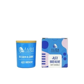 Aloe+Colors Just Breathe Αρωματικό Κερί Σόγιας σε Βάζο Just 150gr