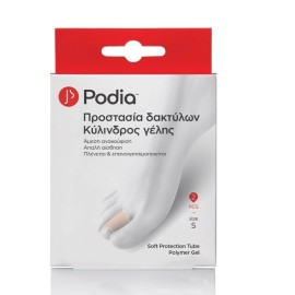 Podia Επιθέματα Soft Protection Tube Προστατευτικός Κύλινδρος με Gel Medium 2τμχ